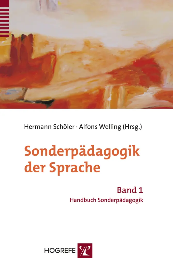Cover: 9783801717087 | Sonderpädagogik der Sprache | Hermann Schöler (u. a.) | Buch | XXVII