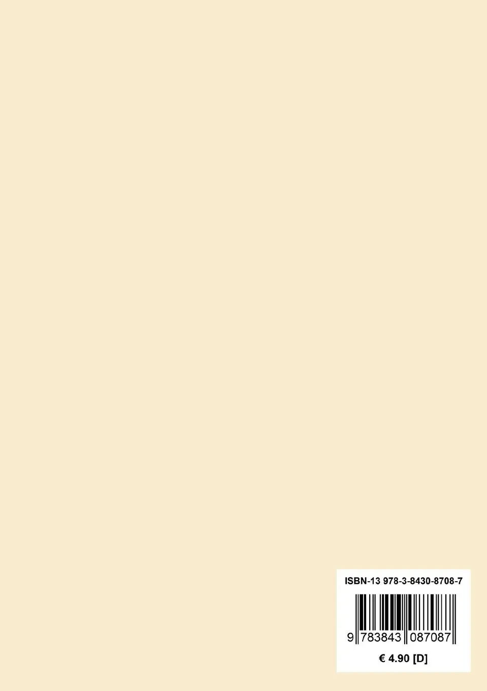 Rückseite: 9783843087087 | Bunte Herzen | Novelle | Eduard Von Keyserling | Taschenbuch | 72 S.