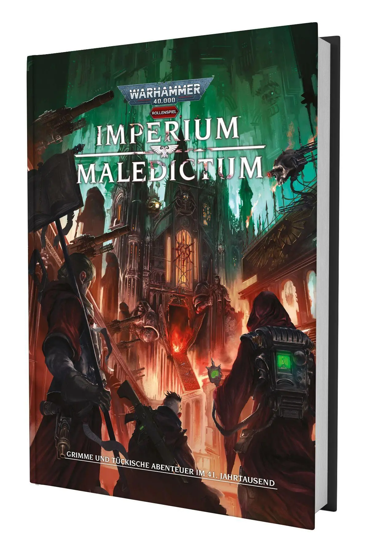 Cover: 9783987327087 | Imperium Maledictum - Grundregelwerk | Dave Allen (u. a.) | Buch