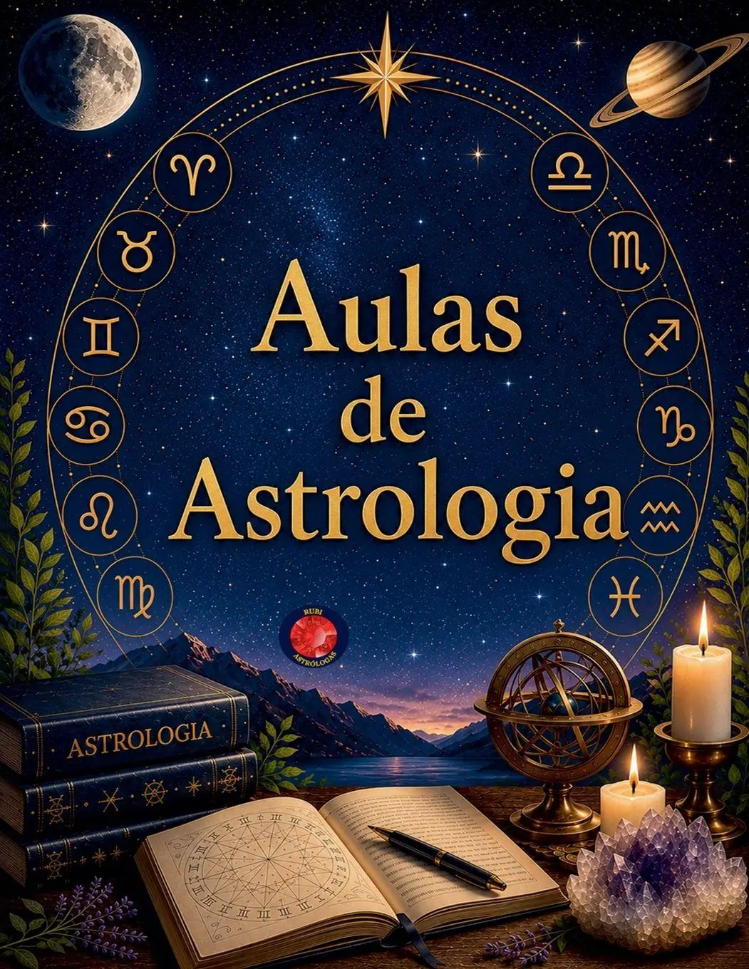 Cover: 9798215817087 | Aulas de Astrologia Aprenda Astrologia com o seu Mapa Natal. | Buch