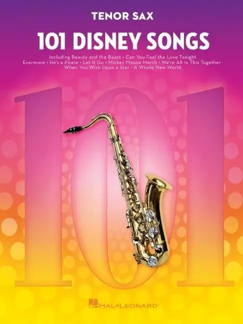 Cover: 888680707187 | 101 Disney Songs | For Tenor Sax | Taschenbuch | Buch | Englisch
