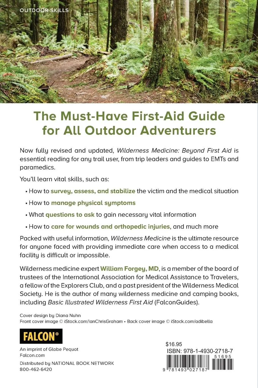 Rückseite: 9781493027187 | Wilderness Medicine | Beyond First Aid | William W. Forgey | Buch