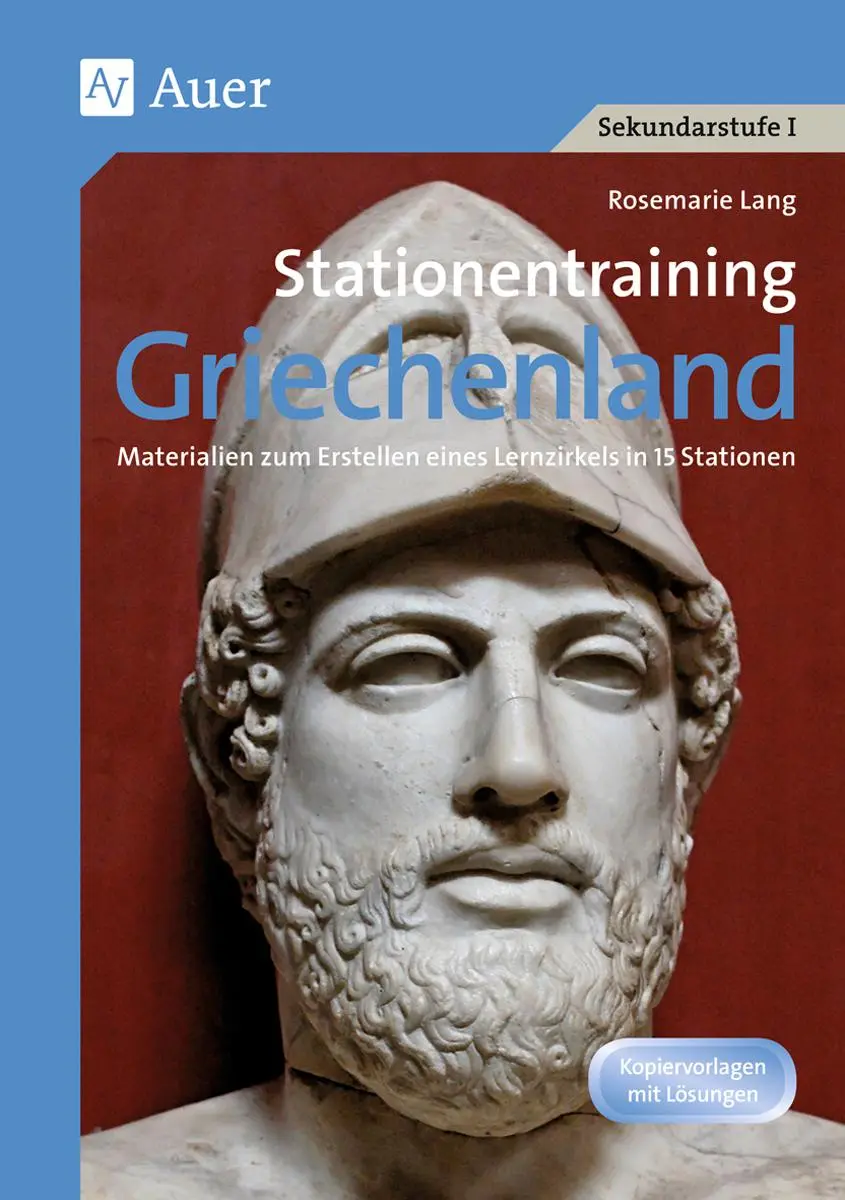 Cover: 9783403037187 | Stationentraining Griechenland | Rosemarie Lang | Broschüre | 80 S.