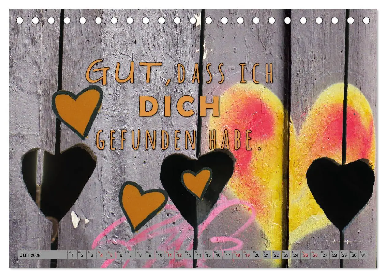Bild: 9783457597187 | Für meinen Lieblingsmenschen (Tischkalender 2026 DIN A5 quer),...