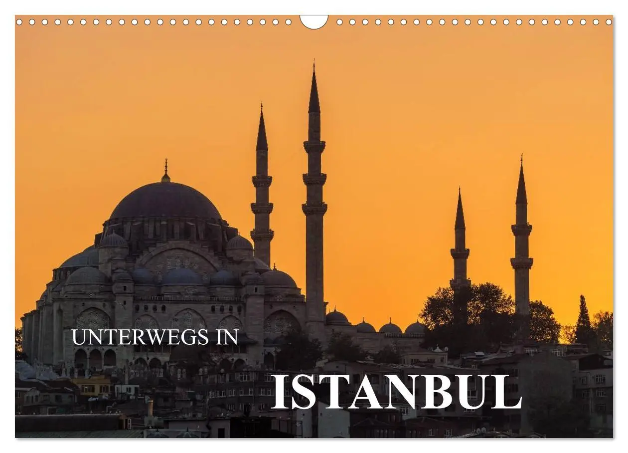 Cover: 9783516137187 | Unterwegs in Istanbul (Wandkalender 2026 DIN A3 quer), CALVENDO...
