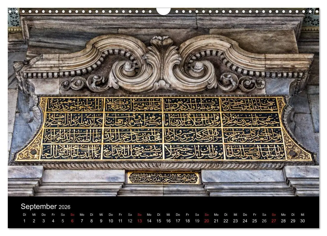 Bild: 9783516137187 | Unterwegs in Istanbul (Wandkalender 2026 DIN A3 quer), CALVENDO...