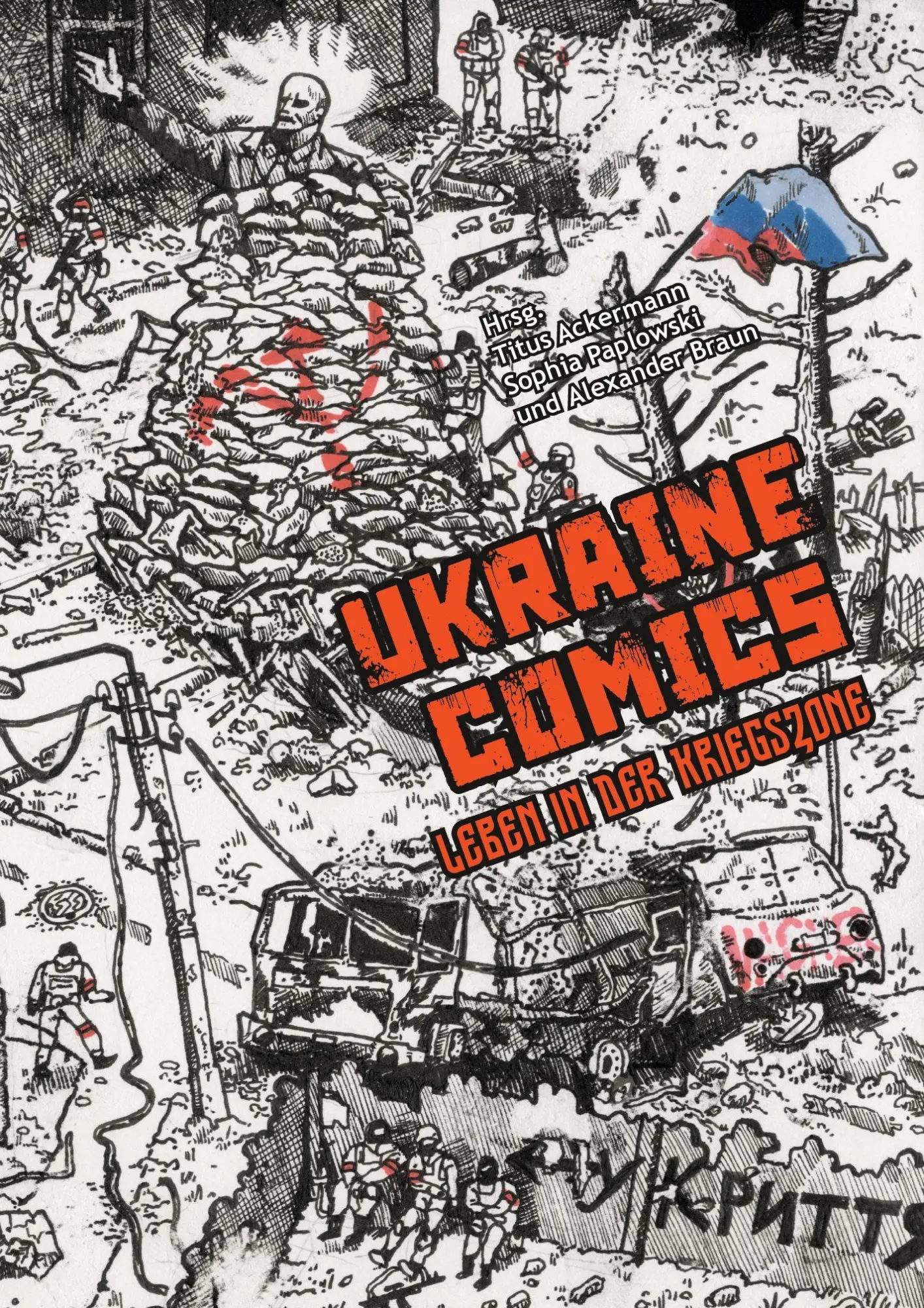 Cover: 9783833247187 | UKRAINE COMICS - Leben in der Kriegszone | Alexander Braun (u. a.)