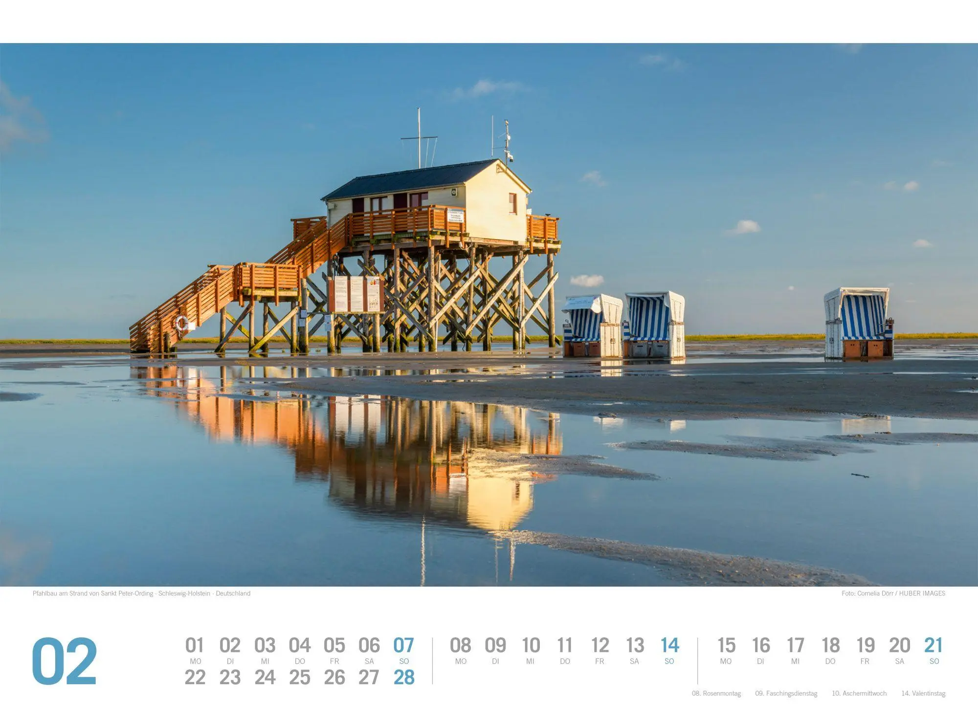 Bild: 9783838437187 | Nordsee ReiseLust Kalender 2027 von Ostfriesland bis nach Sylt | GmbH