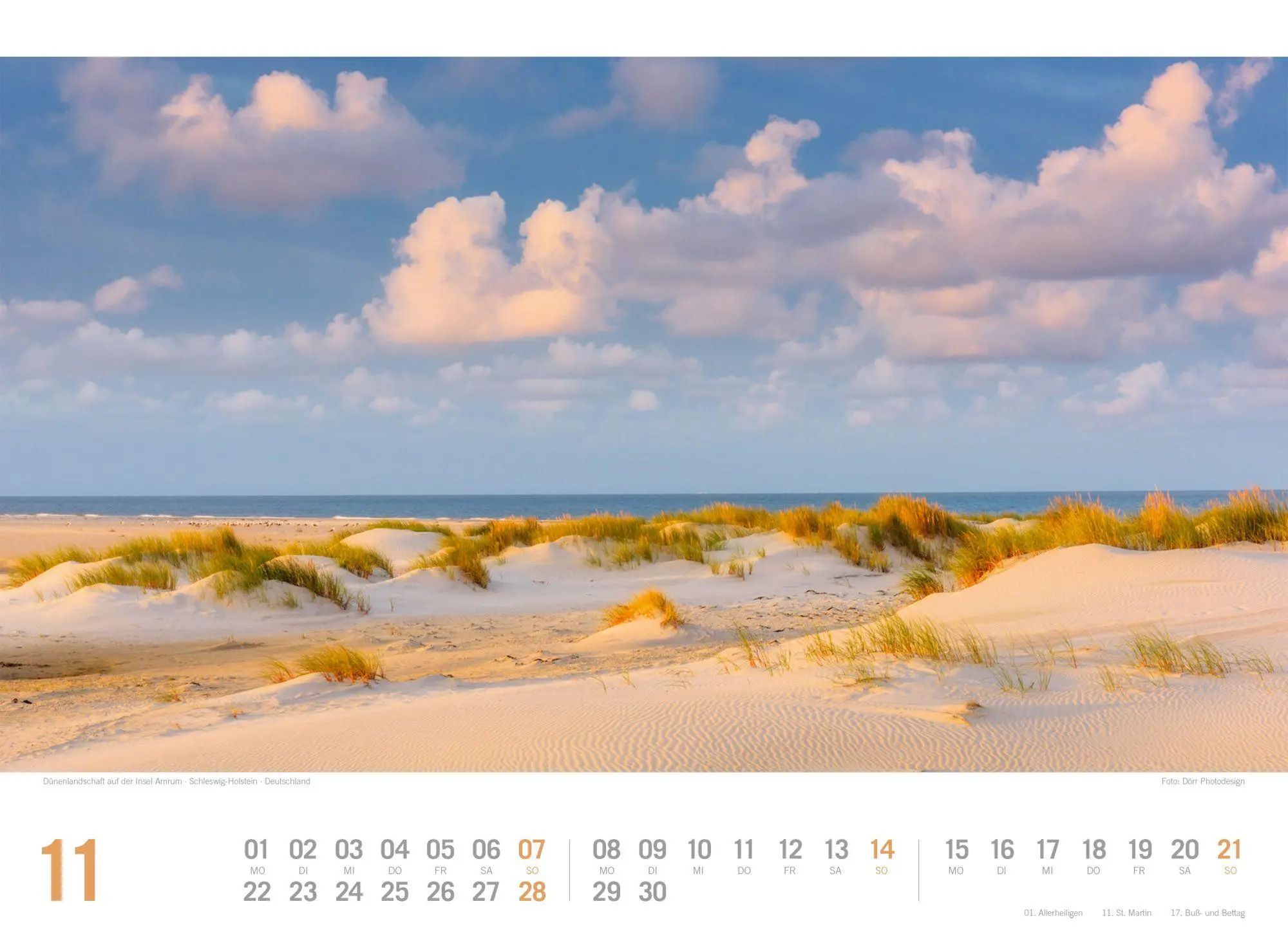 Bild: 9783838437187 | Nordsee ReiseLust Kalender 2027 von Ostfriesland bis nach Sylt | GmbH