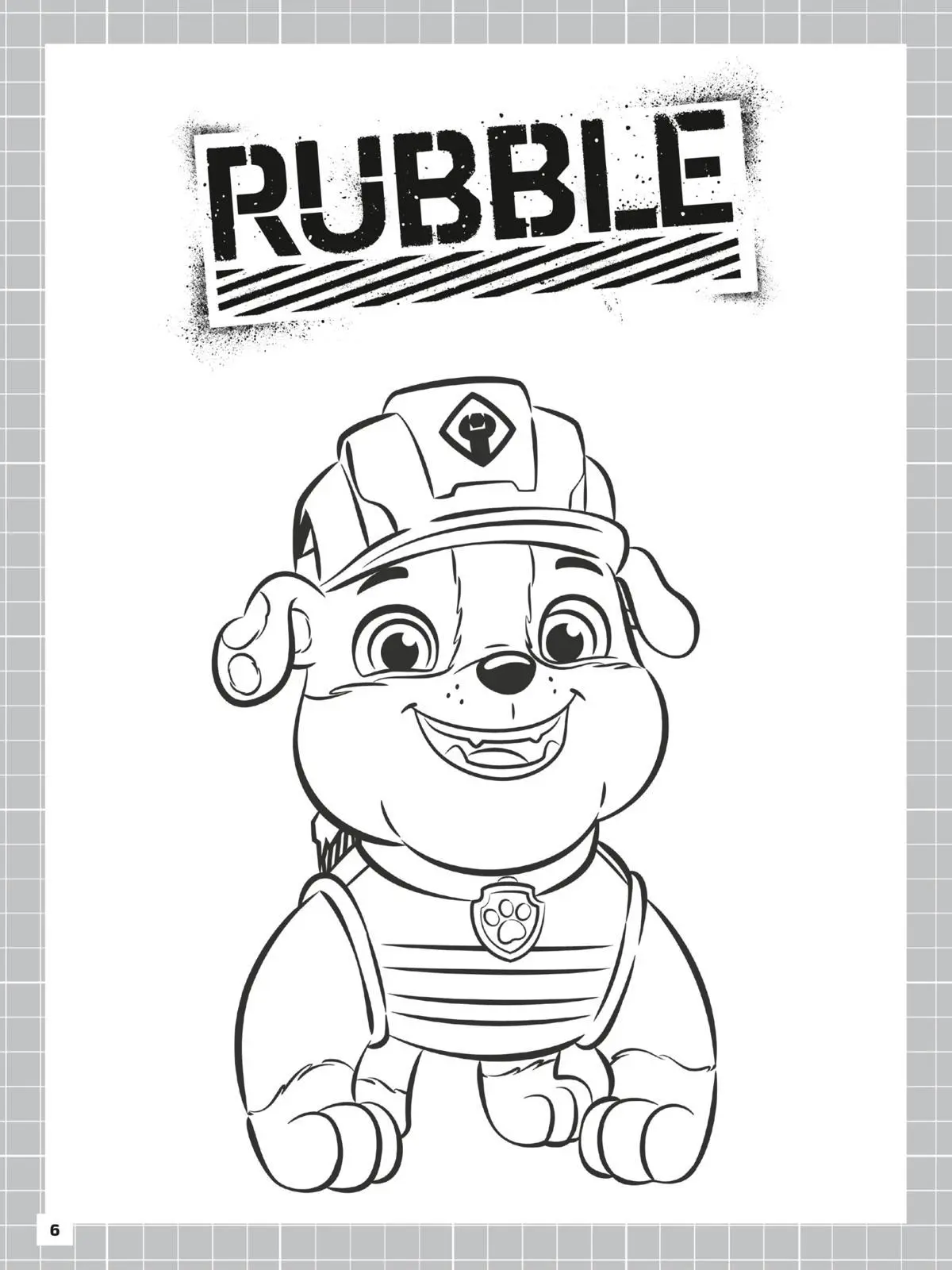 Bild: 9783845127187 | Rubble &amp; Crew: Baupfotenstarkes Malbuch | Taschenbuch | Rubble &amp; Crew