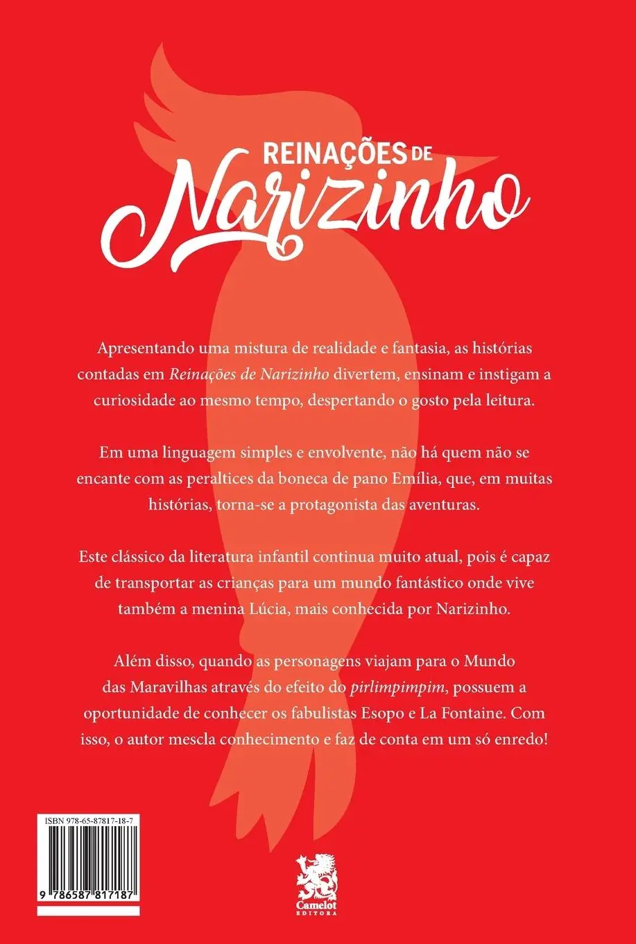 Rückseite: 9786587817187 | Reinações De Narizinho | Monteiro Lobato | Taschenbuch | Portugiesisch