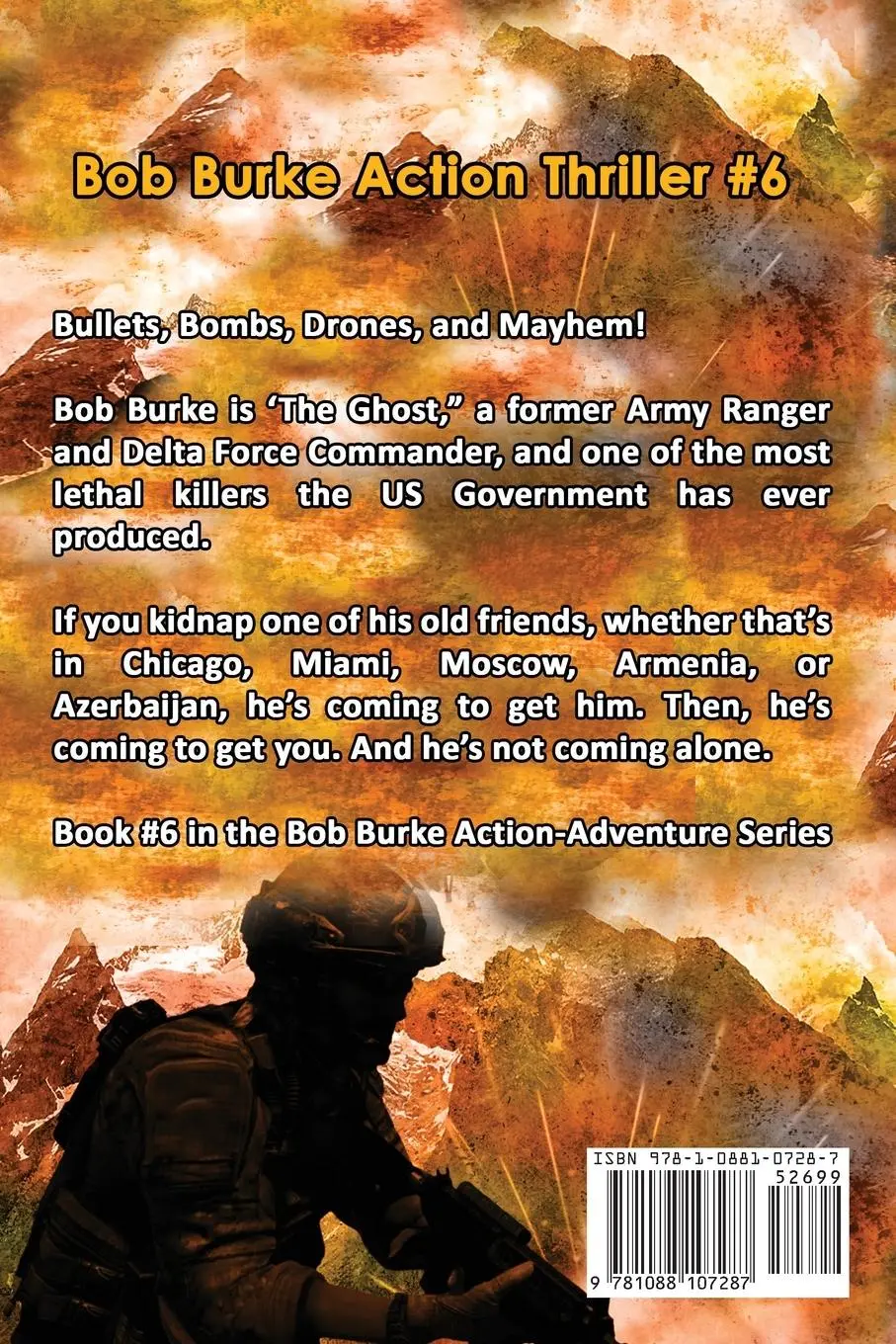Rückseite: 9781088107287 | Burke's Rescue | Bob Burke Suspense Thriller #6 | William F Brown