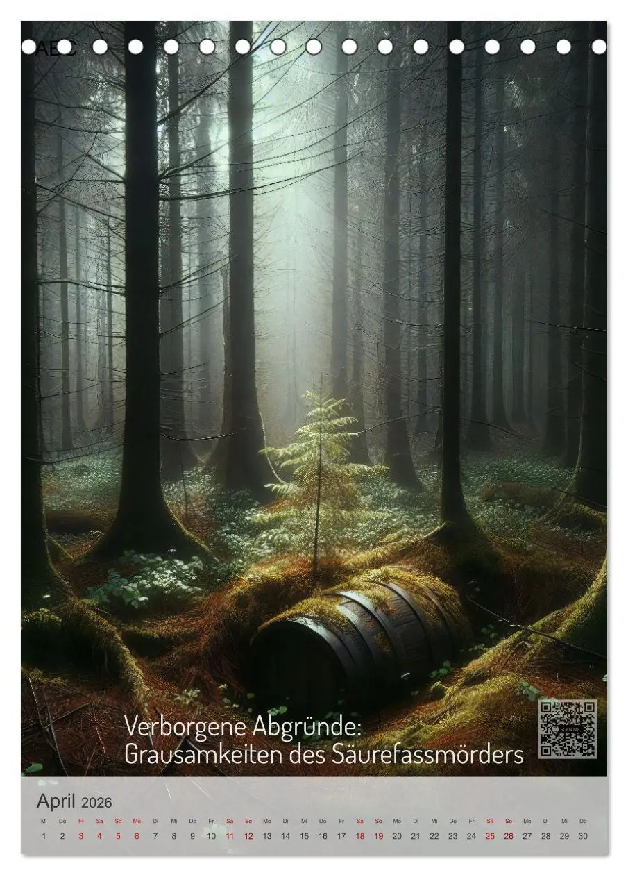Bild: 9783457277287 | True Crime - Schatten der Vergangenheit (Tischkalender 2026 DIN A5...
