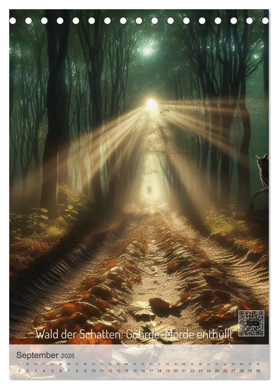 Bild: 9783457277287 | True Crime - Schatten der Vergangenheit (Tischkalender 2026 DIN A5...
