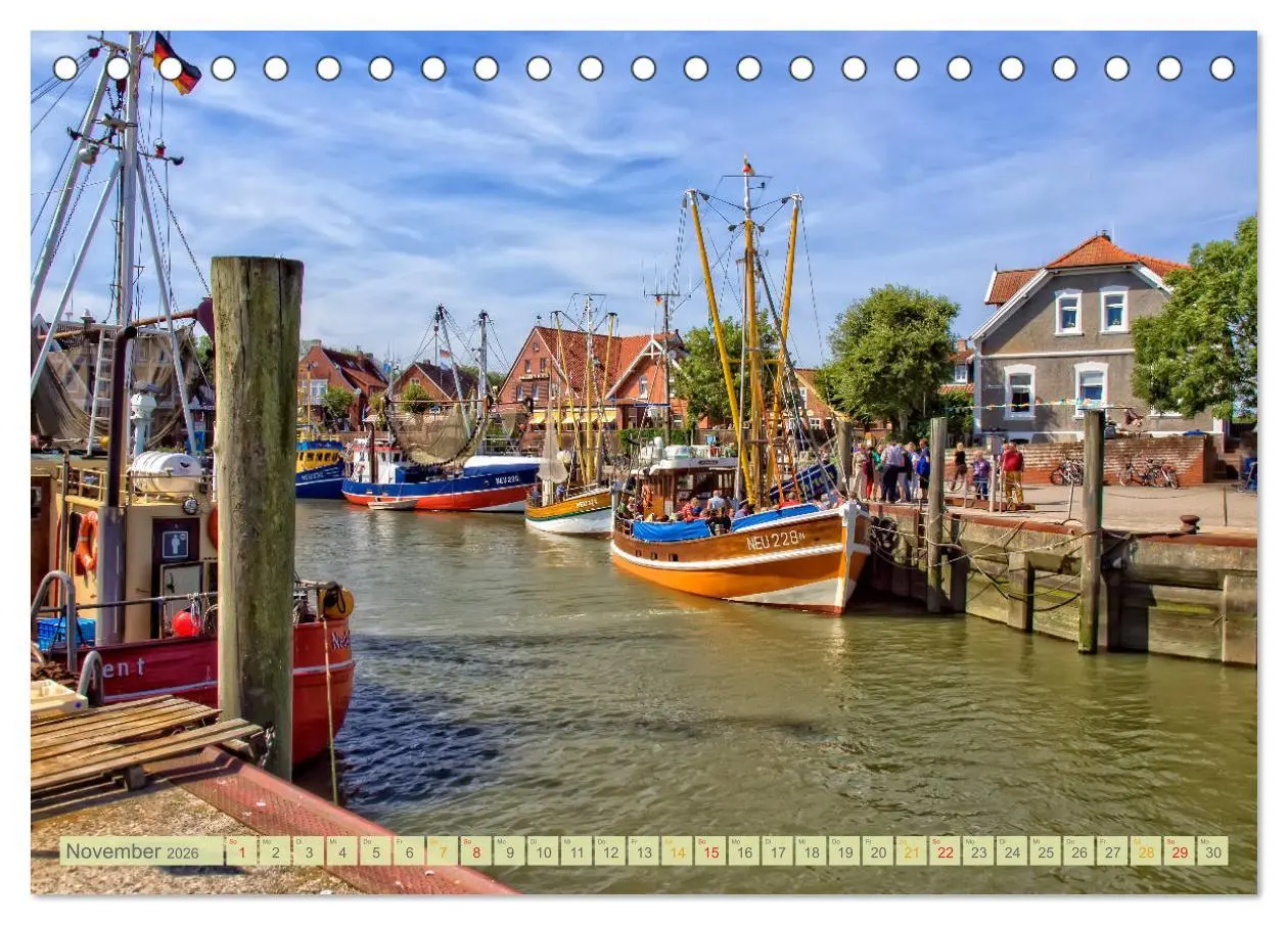 Bild: 9783457897287 | Reise an die Nordsee - Neuharlingersiel (Tischkalender 2026 DIN A5...