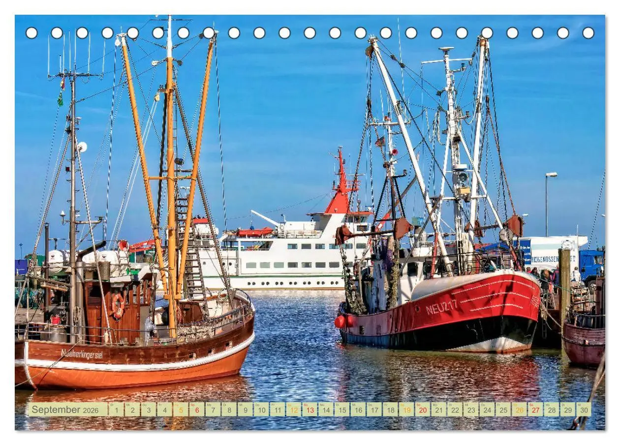 Bild: 9783457897287 | Reise an die Nordsee - Neuharlingersiel (Tischkalender 2026 DIN A5...