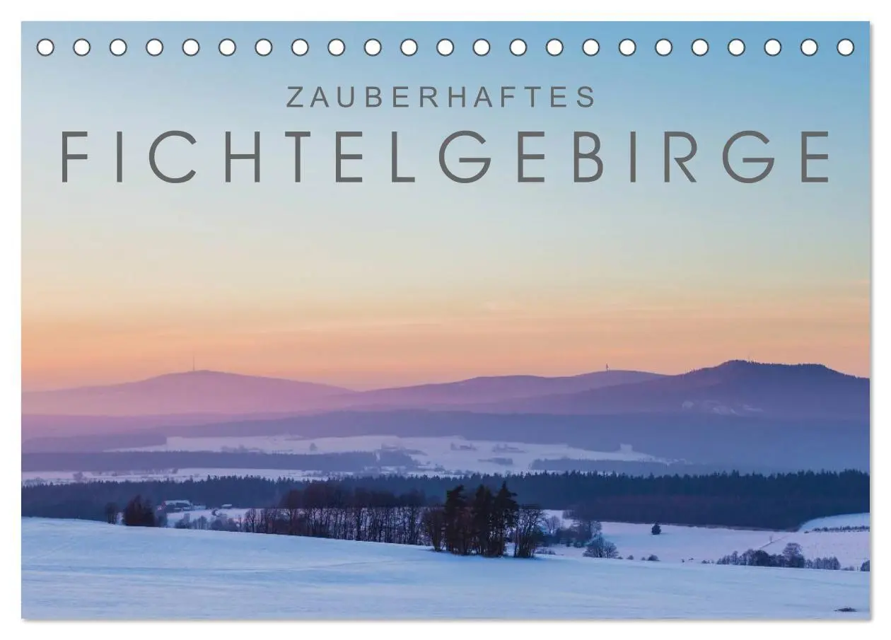 Cover: 9783457967287 | Zauberhaftes Fichtelgebirge (Tischkalender 2026 DIN A5 quer),...