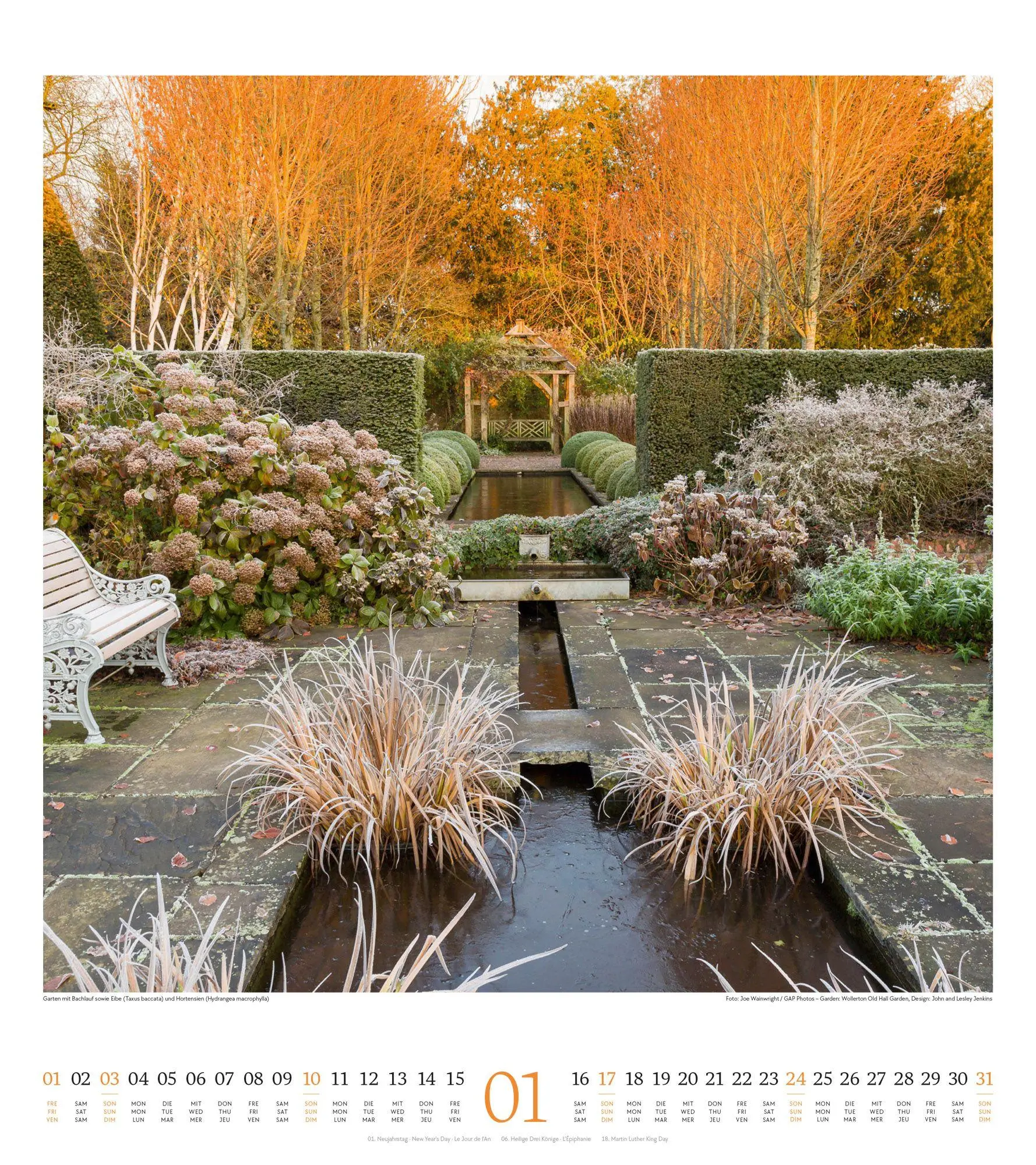 Bild: 9783838427287 | Paradiesische Gärten Kalender 2027 | Ackermann Kunstverlag GmbH | 2027