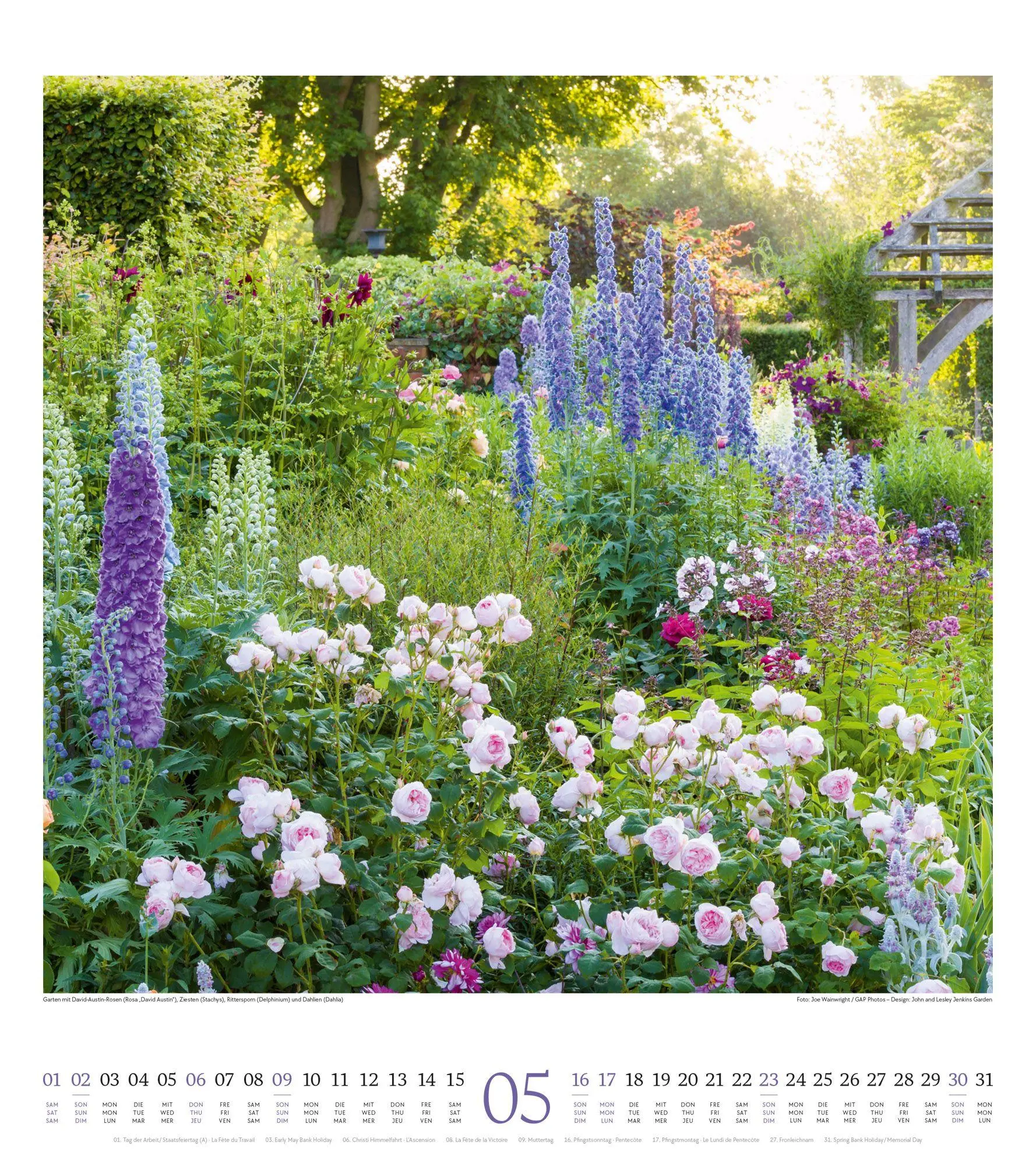 Bild: 9783838427287 | Paradiesische Gärten Kalender 2027 | Ackermann Kunstverlag GmbH | 2027