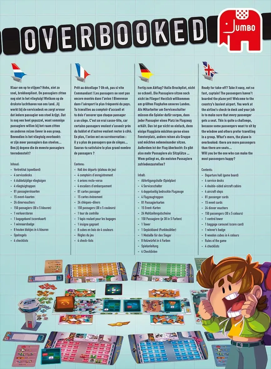 Bild: 8710126197387 | Overbooked | Daryl Chow | Spiel | 19738 | Deutsch | 2019