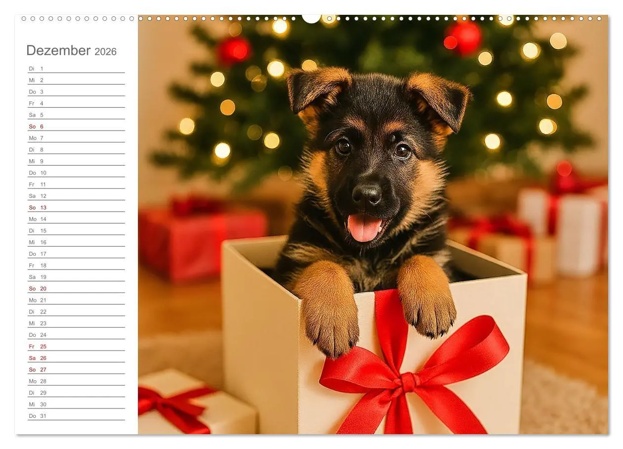 Bild: 9783457647387 | Schäferhundliebe - Deine tägliche Dosis Welpenfreude - ganz ohne...