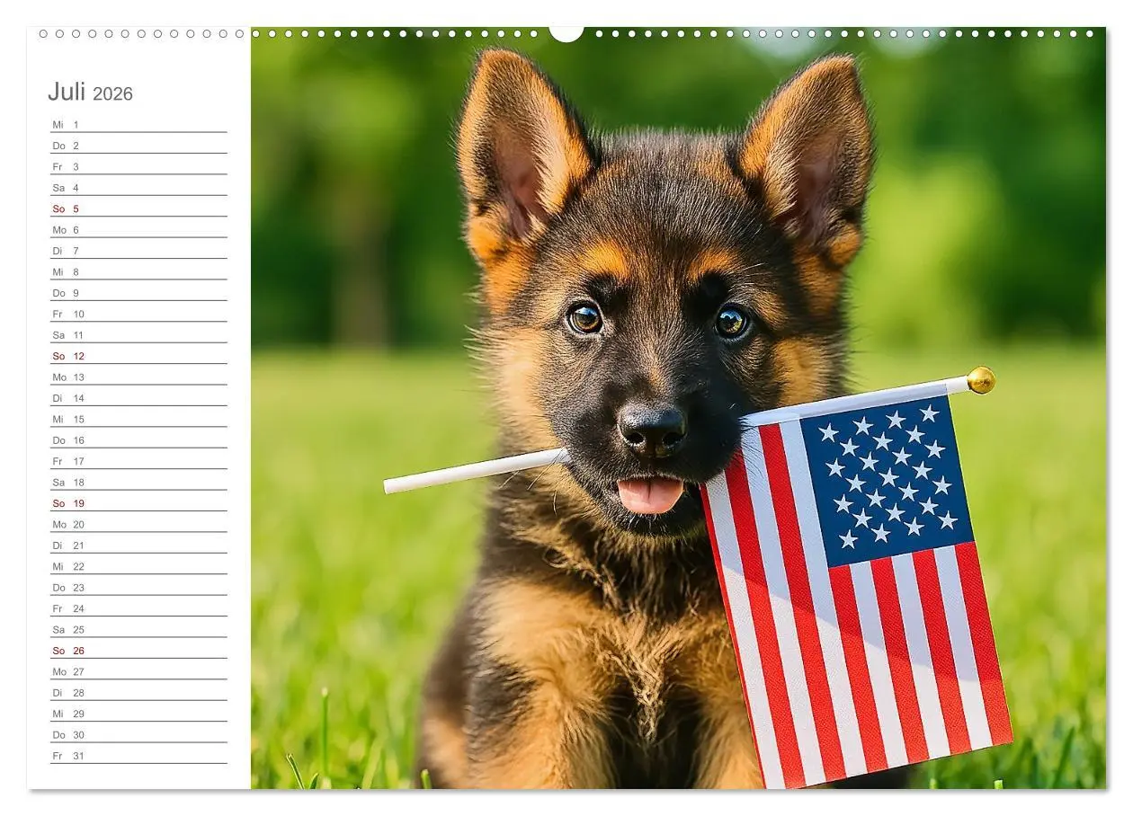 Bild: 9783457647387 | Schäferhundliebe - Deine tägliche Dosis Welpenfreude - ganz ohne...