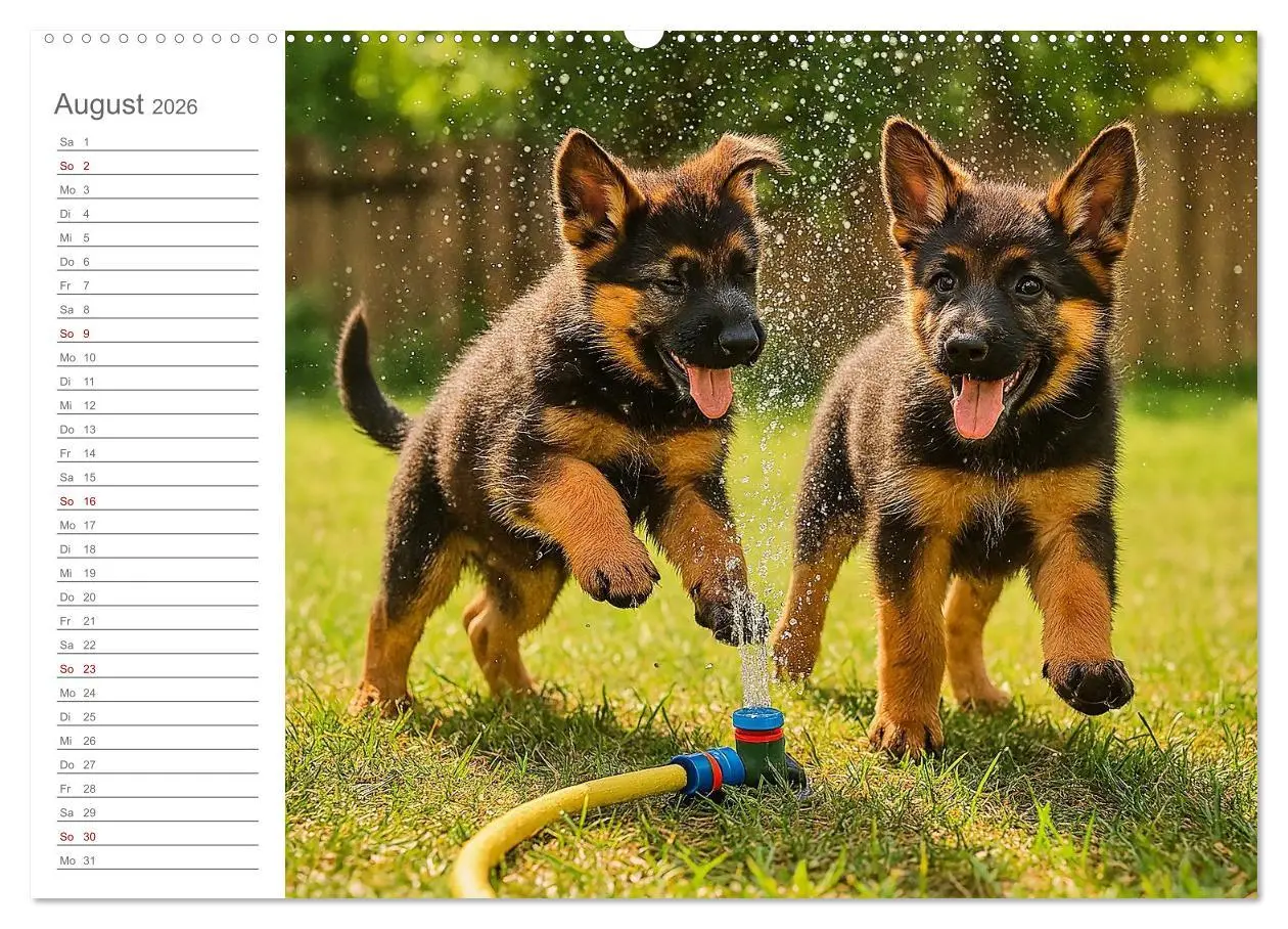 Bild: 9783457647387 | Schäferhundliebe - Deine tägliche Dosis Welpenfreude - ganz ohne...