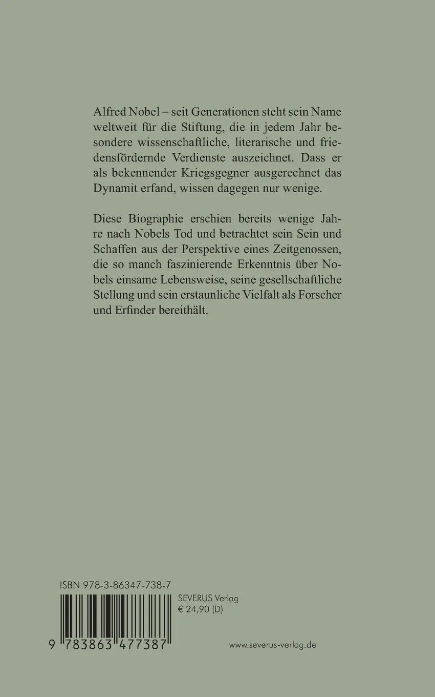 Rückseite: 9783863477387 | Alfred Nobel. Der Erfinder des Dynamits und Gründer der...