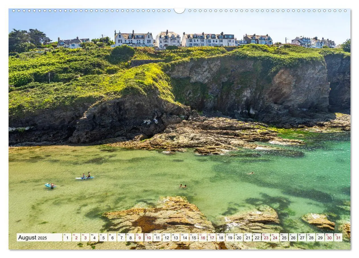 Bild: 9783383767487 | Vereinigtes Königreich - Cornwall (Wandkalender 2025 DIN A2 quer),...