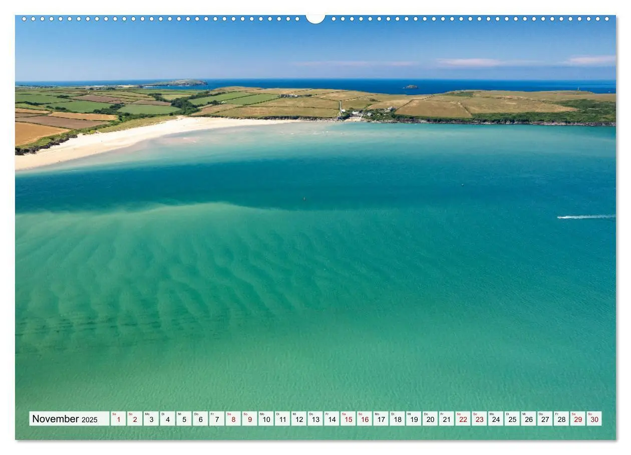 Bild: 9783383767487 | Vereinigtes Königreich - Cornwall (Wandkalender 2025 DIN A2 quer),...