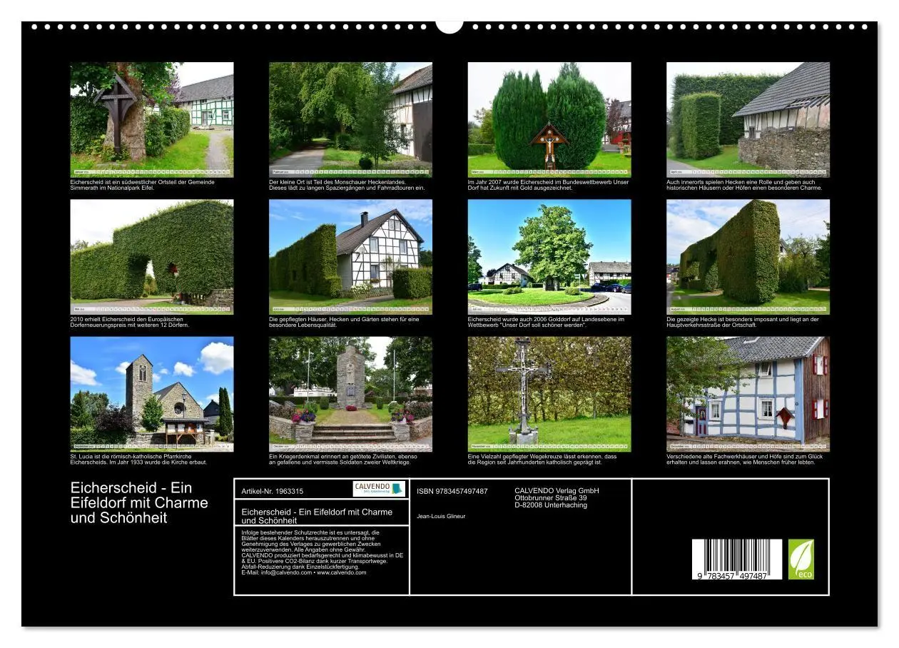 Bild: 9783457497487 | Eicherscheid - Ein Eifeldorf mit Charme und Schönheit (hochwertiger...