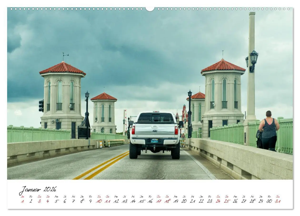 Bild: 9783457707487 | USA Ostküste Ein Road Trip (hochwertiger Premium Wandkalender 2026...