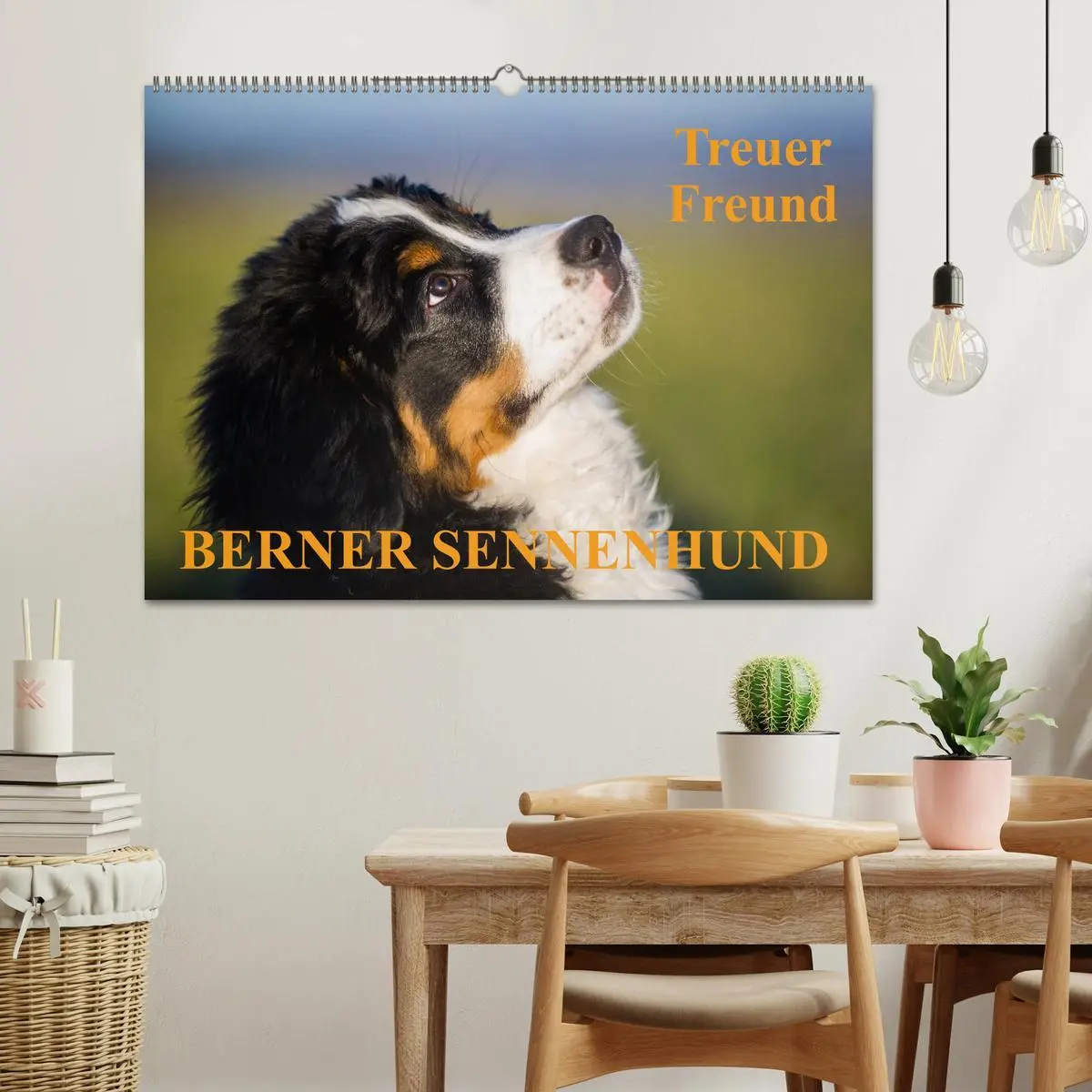 Bild: 9783516107487 | Treuer Freund Berner Sennenhund (Wandkalender 2026 DIN A2 quer),...