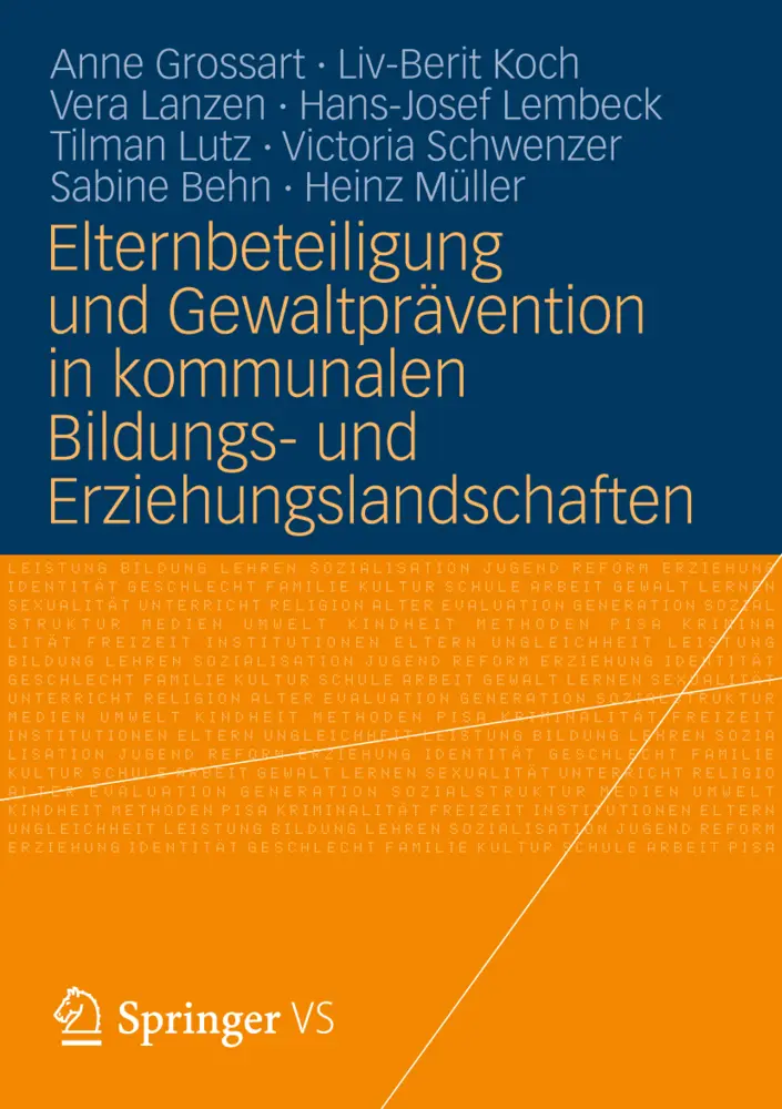 Cover: 9783531197487 | Elternbeteiligung und Gewaltprävention in kommunalen Bildungs- und...