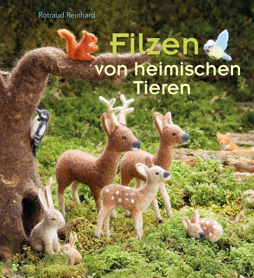 Cover: 9783772527487 | Filzen von heimischen Tieren | Rotraud Reinhard | Taschenbuch | 207 S.