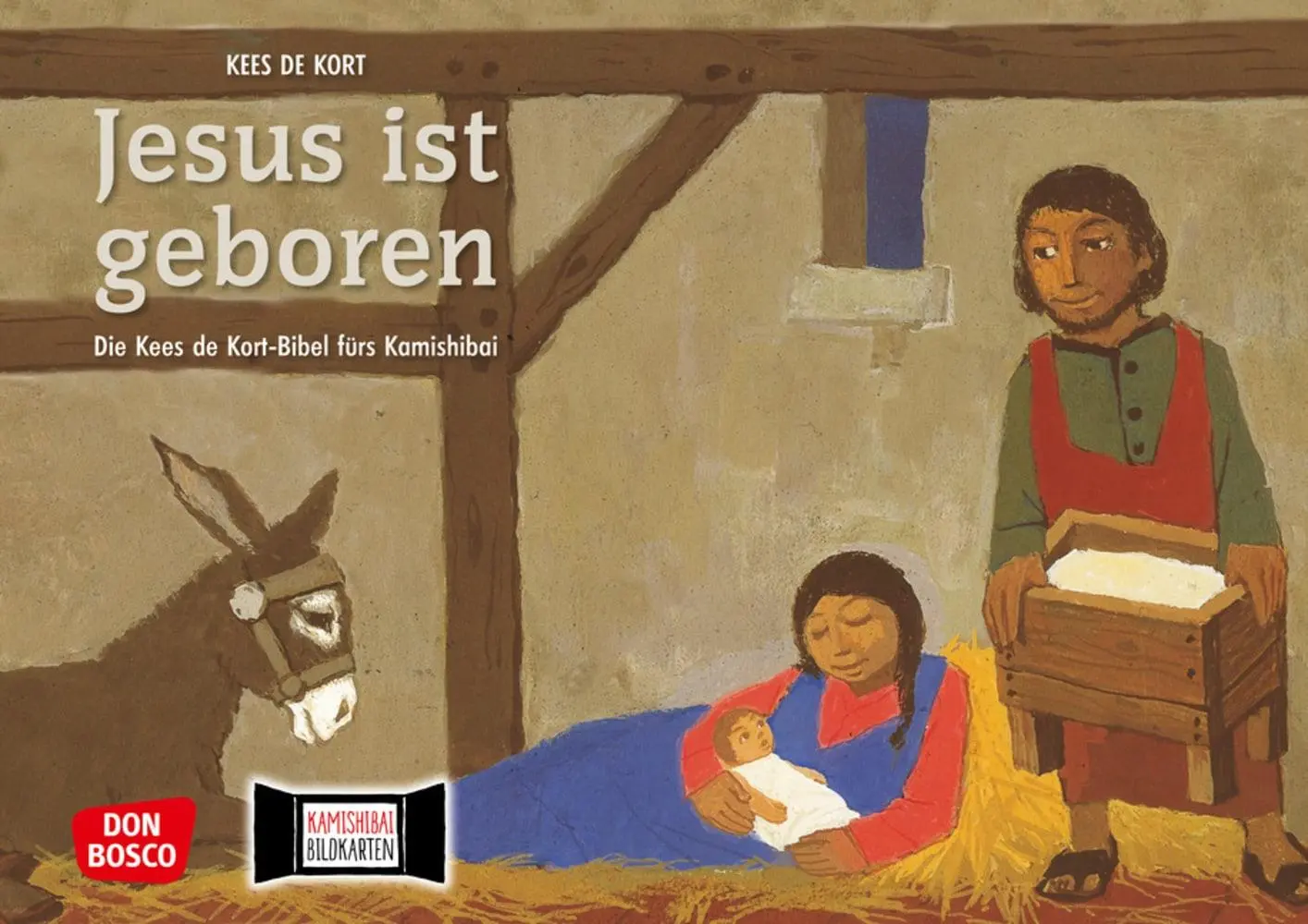 Cover: 4260179517587 | Jesus ist geboren. Kamishibai Bildkartenset | Kees de Kort | Box