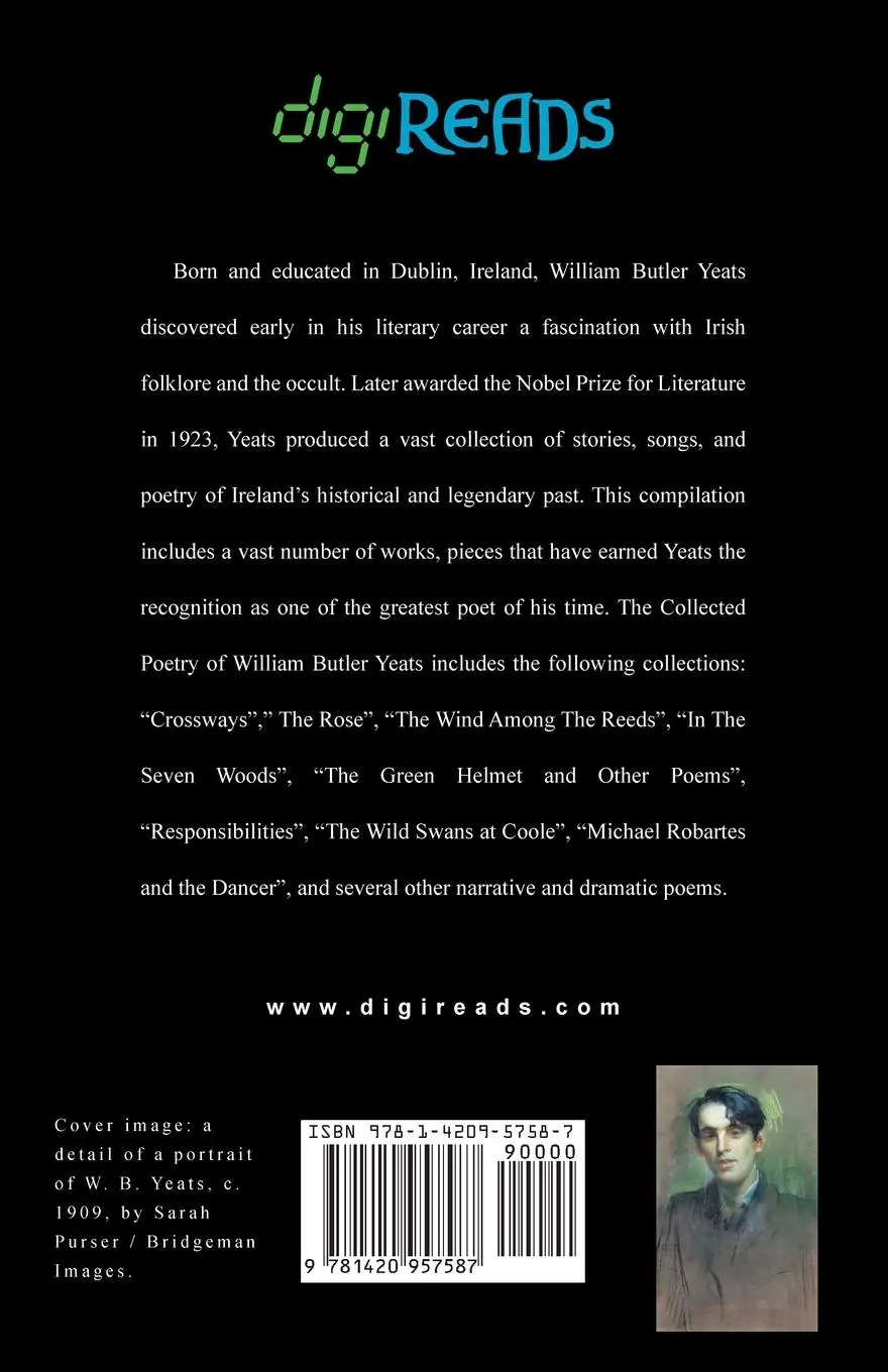 Rückseite: 9781420957587 | The Collected Poetry of William Butler Yeats | William Butler Yeats