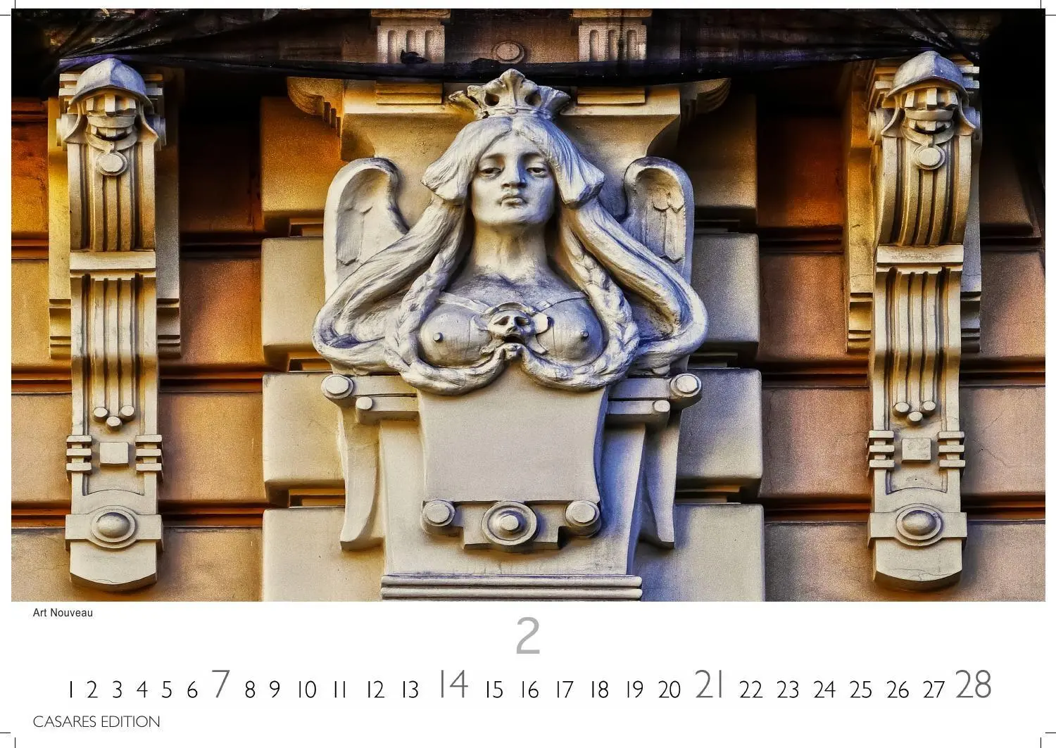 Bild: 9781835247587 | Jugendstil Kalender 2027 - Wandkalender Fotokalender Kunst 24x35cm...