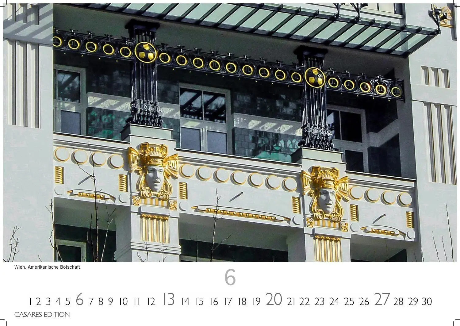 Bild: 9781835247587 | Jugendstil Kalender 2027 - Wandkalender Fotokalender Kunst 24x35cm...