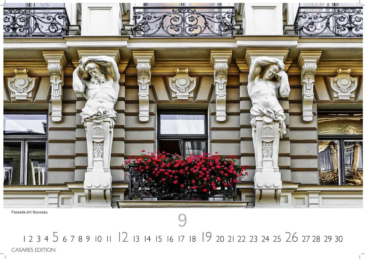 Bild: 9781835247587 | Jugendstil Kalender 2027 - Wandkalender Fotokalender Kunst 24x35cm...