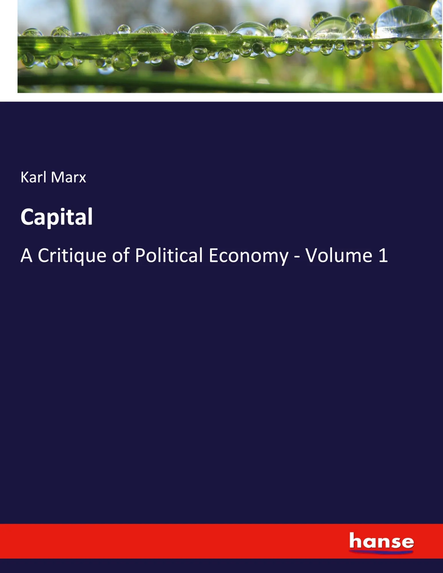 Capital: A Critique of Political Economy - Volume 1