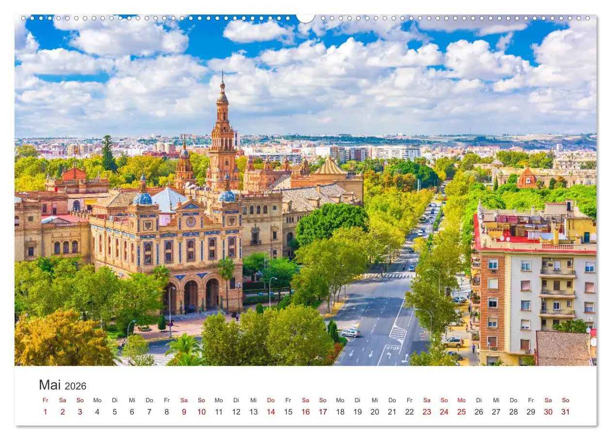 Bild: 9783457557587 | Sevilla - Atemberaubende Architektur (Wandkalender 2026 DIN A2...