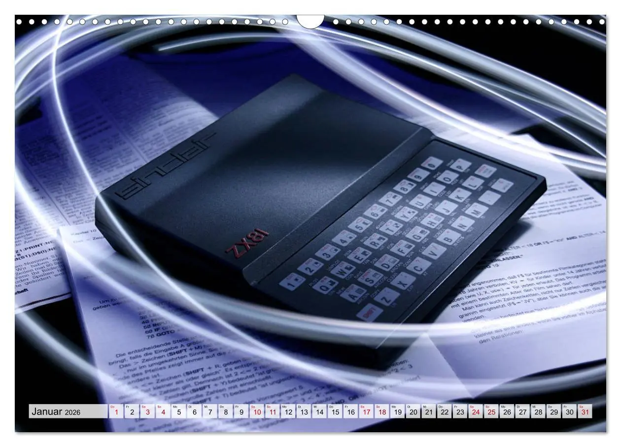 Bild: 9783457867587 | Computer der 80er (Wandkalender 2026 DIN A3 quer), CALVENDO...