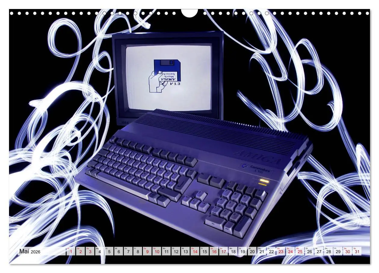 Bild: 9783457867587 | Computer der 80er (Wandkalender 2026 DIN A3 quer), CALVENDO...