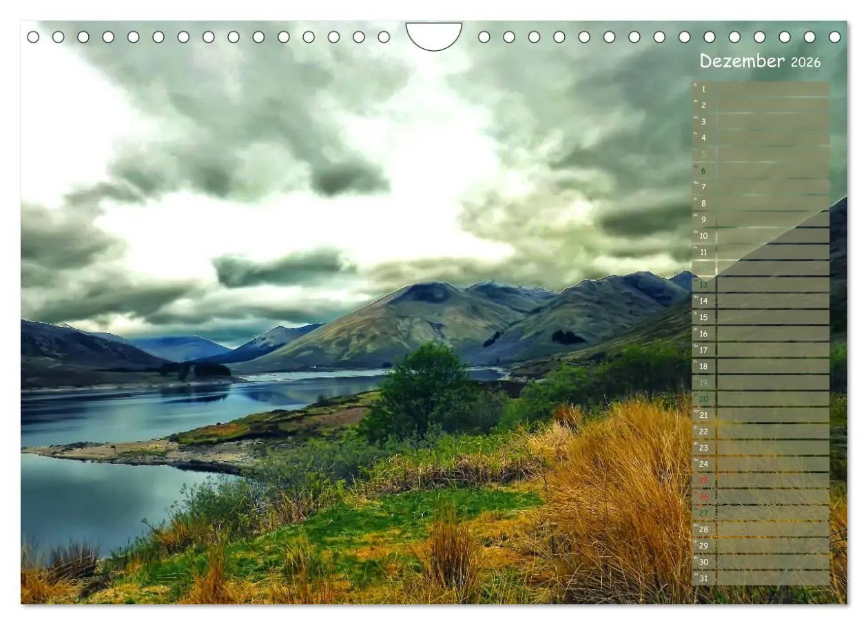 Bild: 9783516197587 | Scotland - Highlands (Wandkalender 2026 DIN A4 quer), CALVENDO...