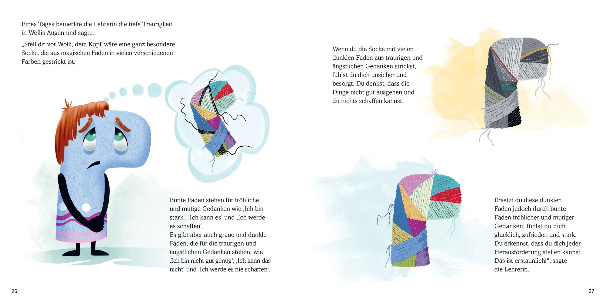 Bild: 9783863217587 | Bunte Gedanken für Socke Wolli | Diana Nadal Millanes | Buch | 64 S.