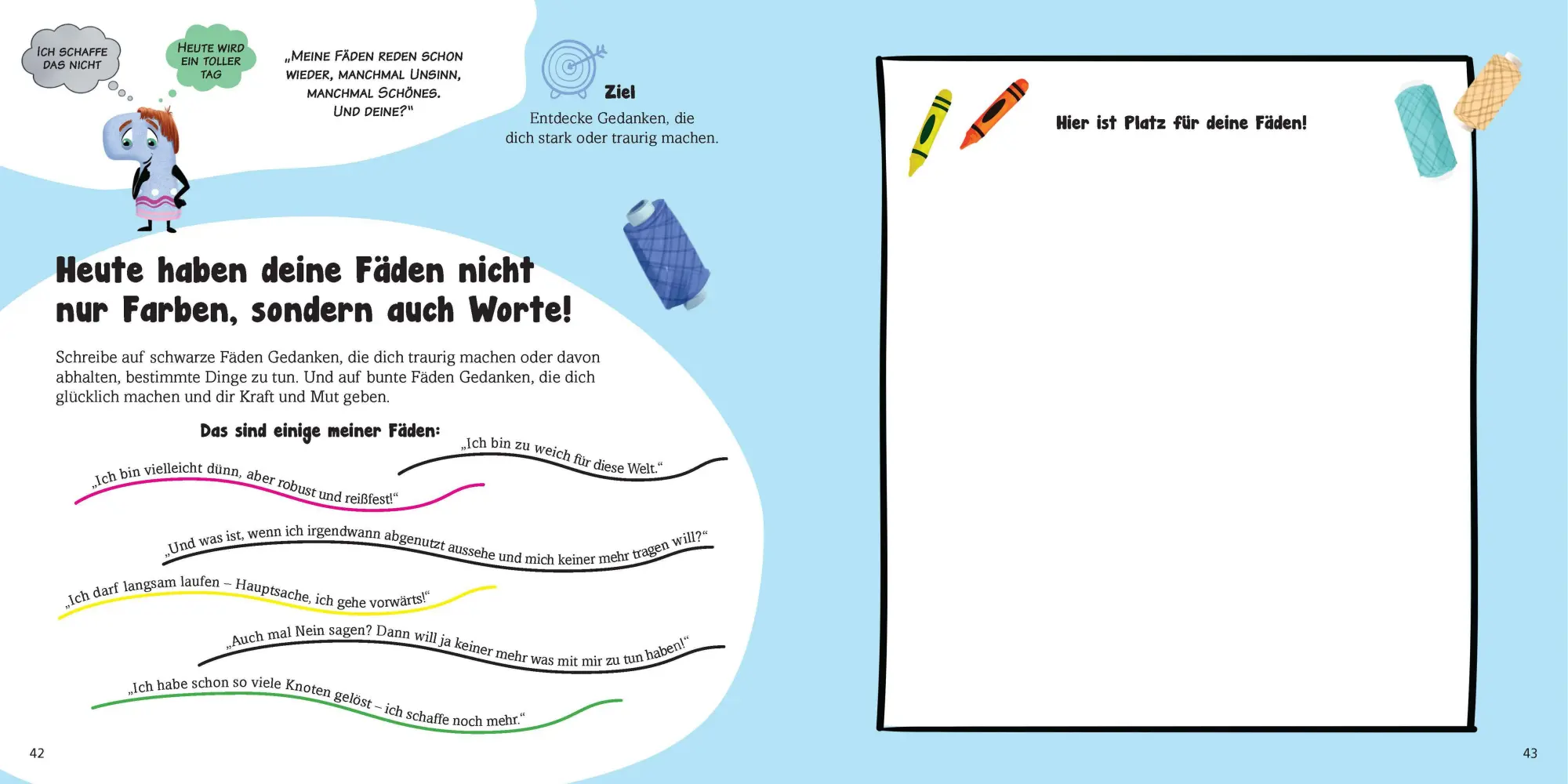 Bild: 9783863217587 | Bunte Gedanken für Socke Wolli | Diana Nadal Millanes | Buch | 64 S.