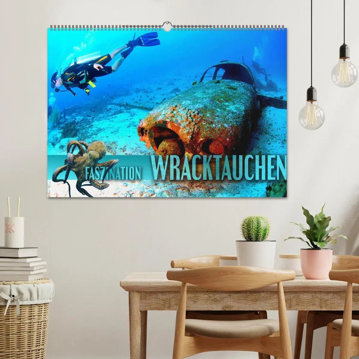Bild: 9783457547687 | Faszination Wracktauchen (Wandkalender 2026 DIN A2 quer), CALVENDO...
