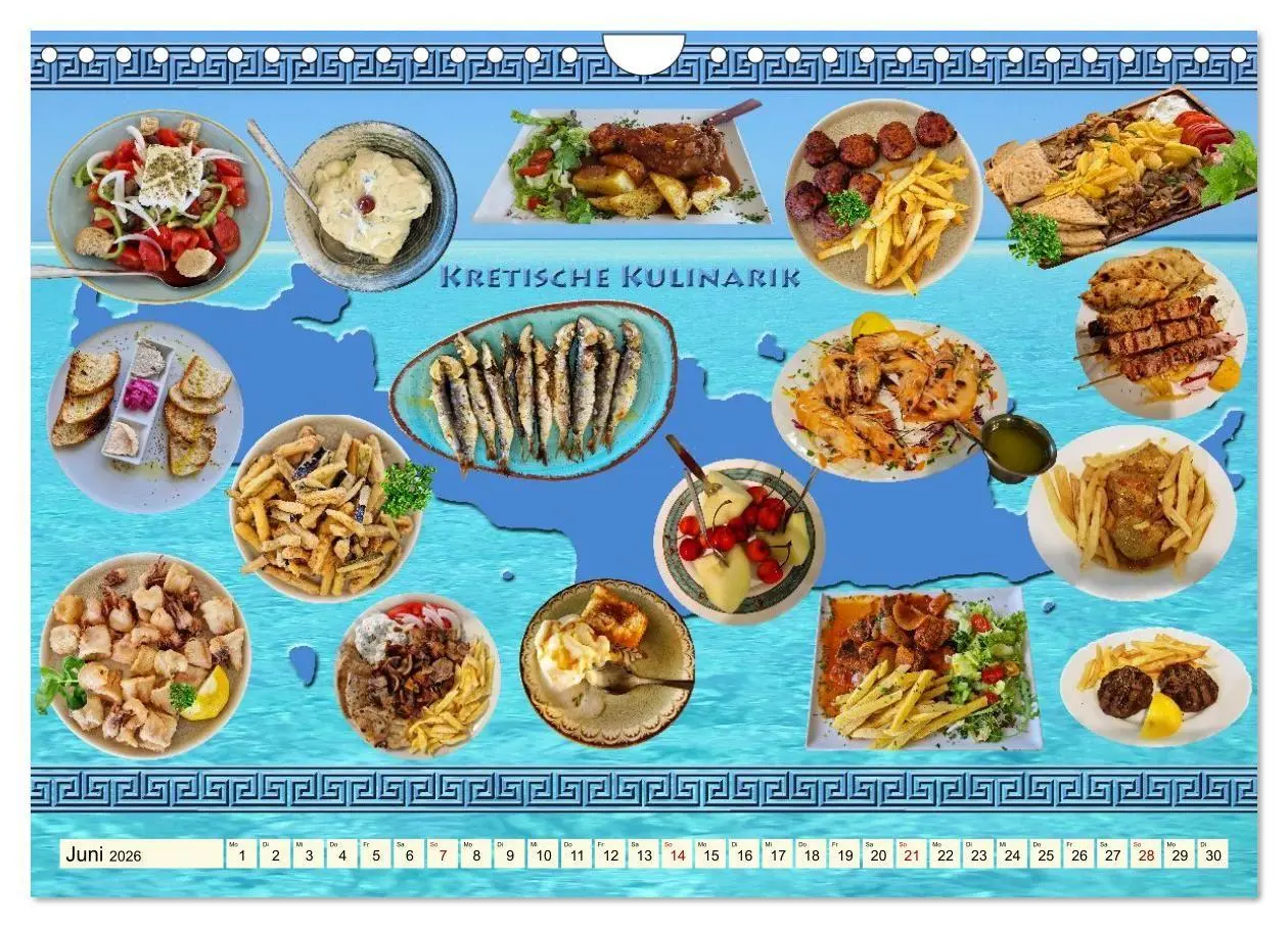 Bild: 9783516707687 | Gründe für Urlaub auf Kreta (Wandkalender 2026 DIN A4 quer),...