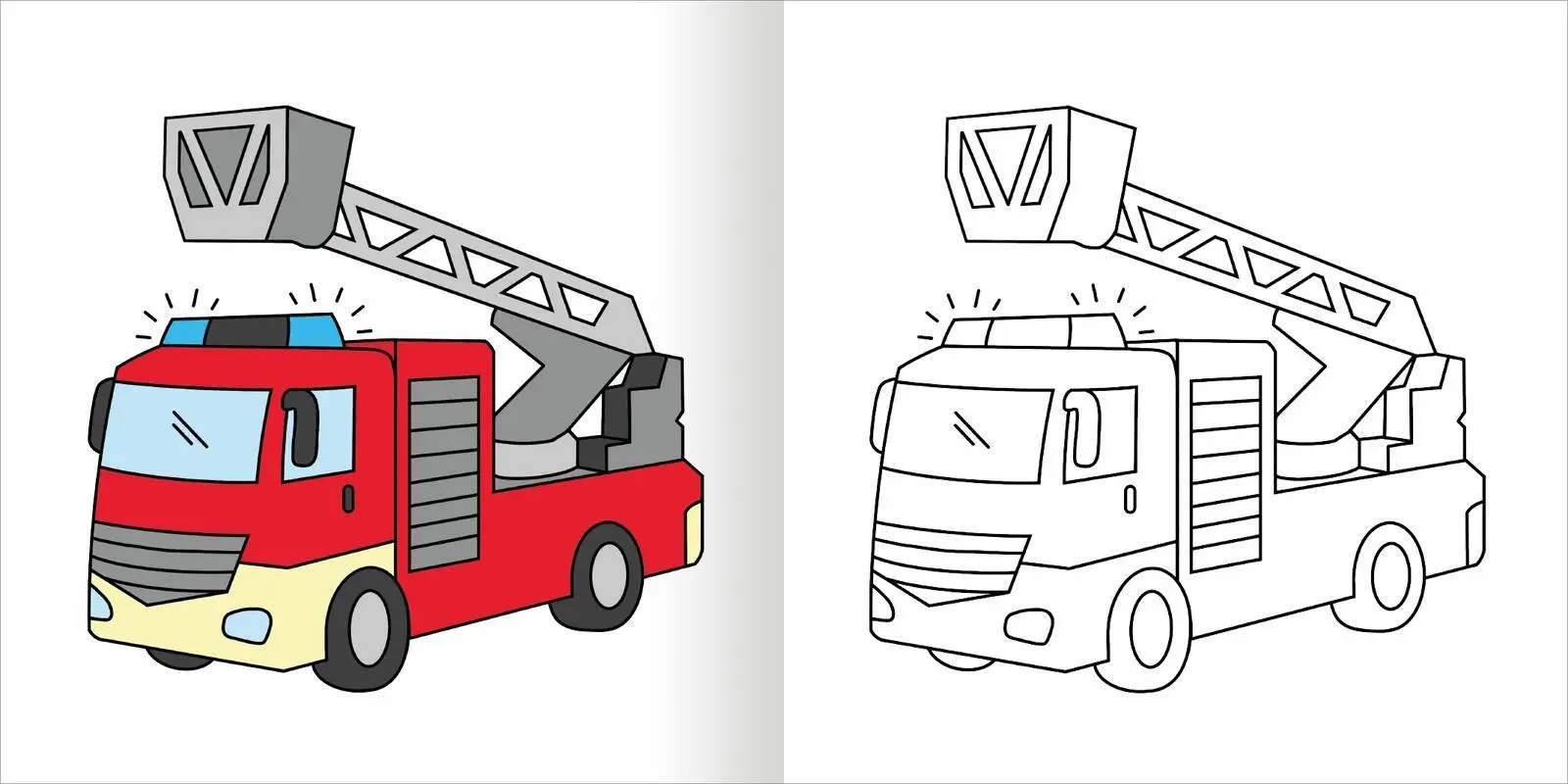 Bild: 9783845867687 | Mein erstes dickes Malbuch ab 2 - Polizei &amp; Feuerwehr | Beurenmeister